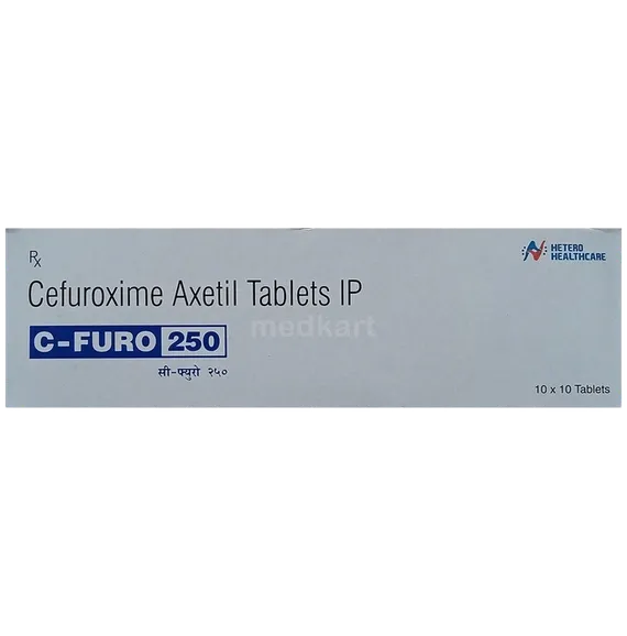 c furo 250mg tablet 10's